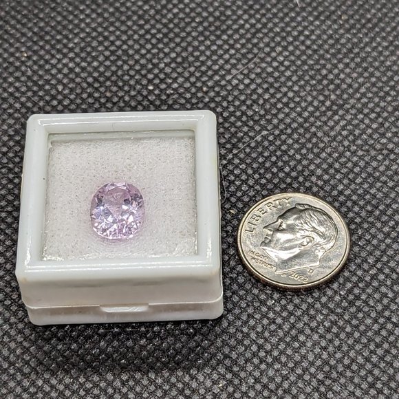Morganite?? Large pink faceted gemstone for jewelry - Picture 2 of 3